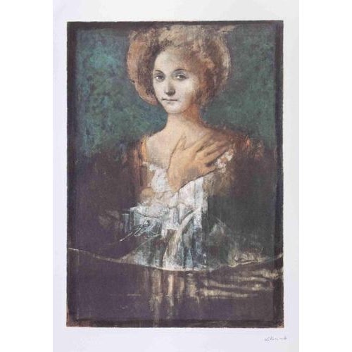 Lithograph on paper realized by Alessandro Kokocinski. Hand signed in pencil. Excellent condition. This piece is...