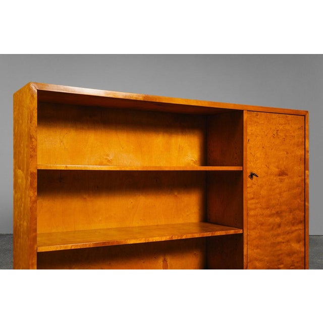 Wood Mid-Century Bookshelf or Sideboard For Sale - Image 7 of 18