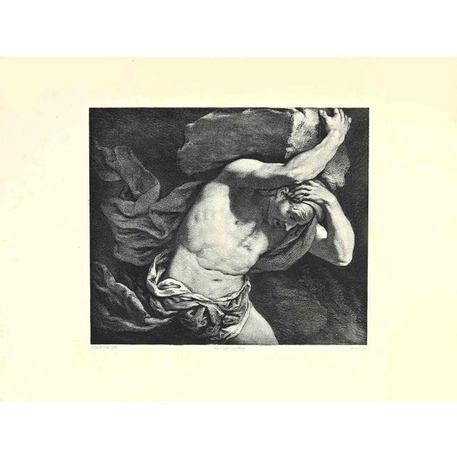 Jan Mesker, Sisyphus, Photogravure, 1890 For Sale