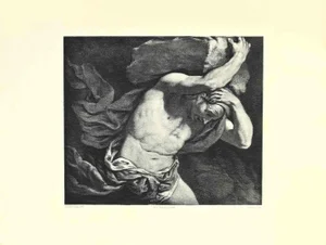 Jan Mesker, Sisyphus, Photogravure, 1890