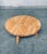 Brutalist Oak Round Coffee Table from Meubelfabriek Oisterwijk, Netherlands, 1960s For Sale - Image 15 of 18