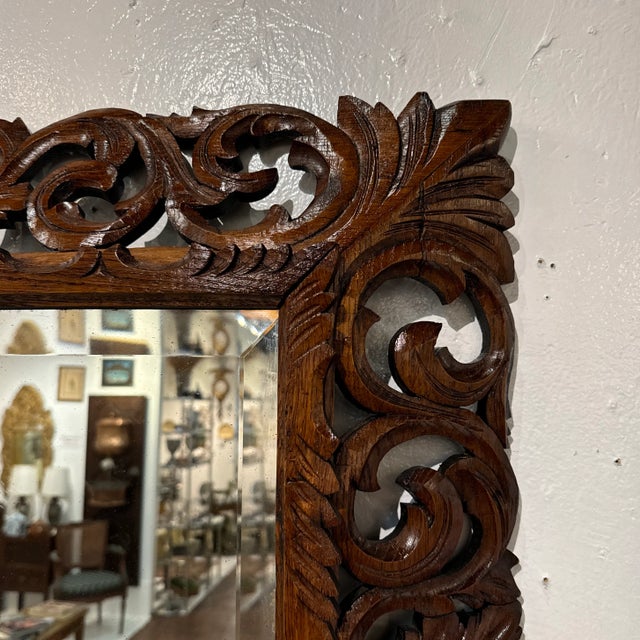 French Carved Mirror | Chairish