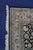 Vintage Oriental Floral All Over Wool & Silk Geometric Black Lotus Area Rug 8' For Sale - Image 4 of 12