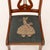 19th Century Lyre Back Walnut Children's Side Chair For Sale - Image 5 of 7