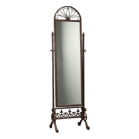 Mirror in Wrought Iron For Sale