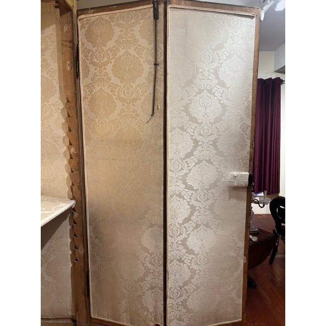 Italian Neoclassic Painted Armoire For Sale - Image 14 of 17