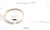 1980s Van Cleef & Arpels Yellow & White Gold Cuff Bangle Bracelet For Sale - Image 12 of 12