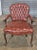 Late 20th Century Late 20th Century Pair of Hickory Chair Tufted Red Leather Arm Chairs Walnut Frame For Sale - Image 5 of 12