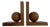 Vintage Wooden Bookends, Germany, 1950s, Set of 2 For Sale