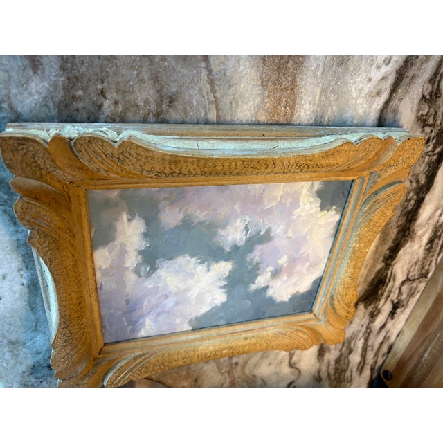 Wood 2025 Jennifer Bezaire Clouds Art Giclee Print in Vintage French Frame For Sale - Image 7 of 12
