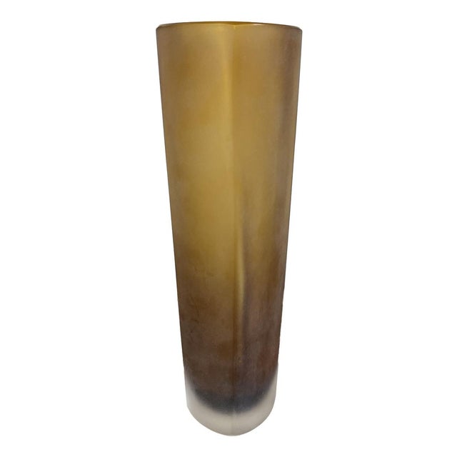Vase in Satin-Finish Murano Glass by Nason & Moretti For Sale - Image 9 of 9
