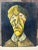 Alain Rigollier, Cubist Portrait, Oil on Wood, 1990s For Sale - Image 4 of 5