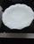 VIntage l.e. Smith White Milk Glass Grape & Leaves Pedestal Compote C1980s Usa 10"dia