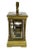 Miniature French Brass Carriage Clock with Case, 1890s For Sale - Image 9 of 12