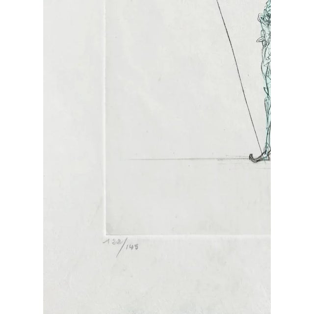 Salvador Dali, Frontispiece, 1967, Etching For Sale - Image 4 of 8