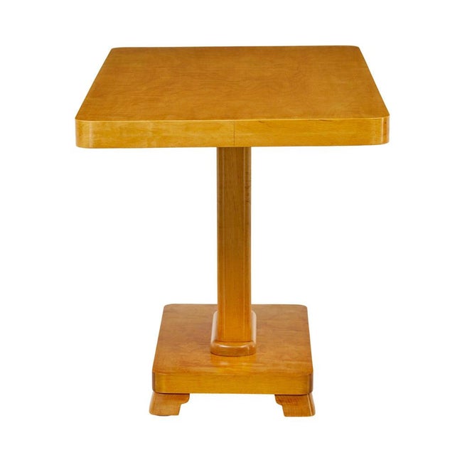Wood Mid-Century Swedish Birch Coffee Table, 1950s For Sale - Image 7 of 8