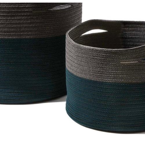 Not Yet Made - Made To Order Podor Outdoor Accessories in Hand-Woven Polypropylene from Cassina, Italy, Set of 2 For Sale - Image 5 of 9