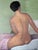 1980s 1980's Vintage M Lipton Nude Woman Oil on Canvas Painting - Framed For Sale - Image 5 of 10