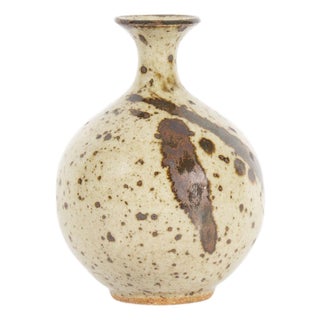 Laura Andreson Signed Studio Pottery Vase For Sale
