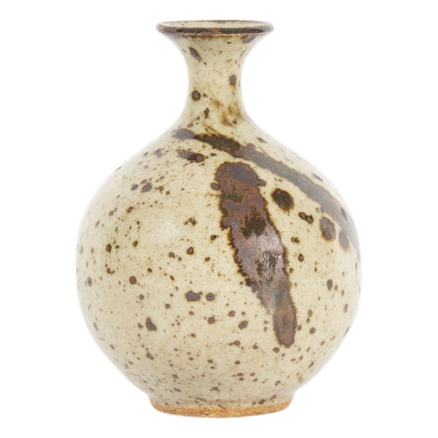 Laura Andreson Signed Studio Pottery Vase For Sale