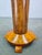 Art Deco Walnut Pedestal Table, Former Czechoslovakia, 1930s For Sale - Image 6 of 9