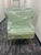 Custom Stewart Furniture Wingback in Thibaut Fabric A welcoming wingback chair with a wide back and spacious seat....