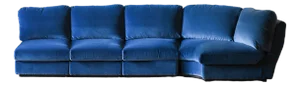 Blue LB Modular Sofa, 2010s