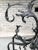 French Hand Forged Wrought Iron Cremaillere Kitchen Tool Holder For Sale - Image 9 of 13