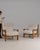 19th Century 19th Century France Brutalist Beige Wood Armchair For Sale - Image 5 of 11