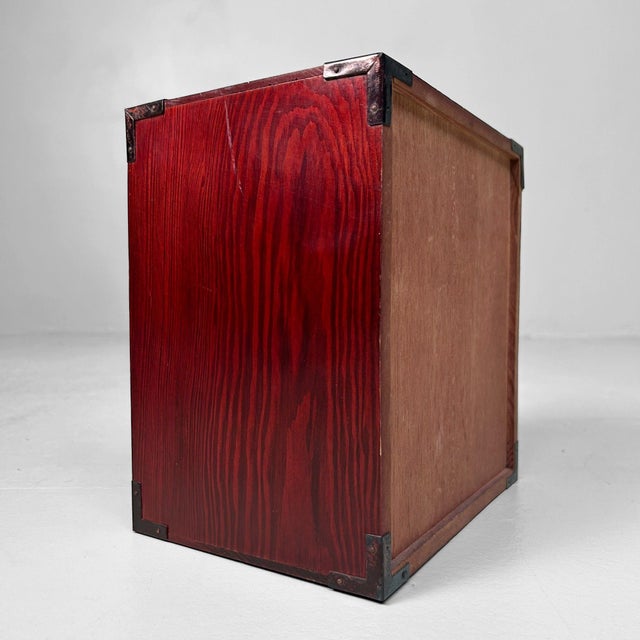 Vintage Japanese Wooden Jewelry Cabinet, 1980s For Sale - Image 6 of 8