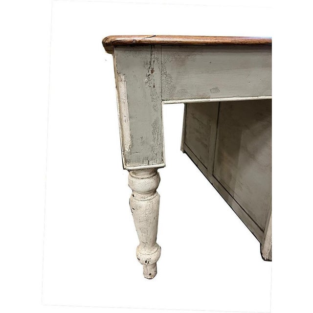 Large French Farmhouse Table, 1880s For Sale - Image 4 of 10