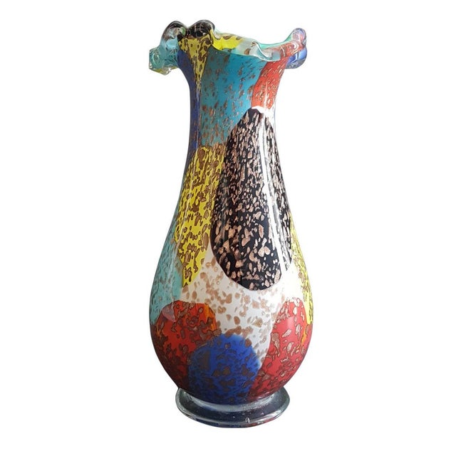 Murano Glass Vase from Arte Vetraria Muranese, 1950s For Sale - Image 4 of 5