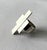 Modern Early Betty Cooke Sterling Silver American Modernist Ring For Sale - Image 3 of 6