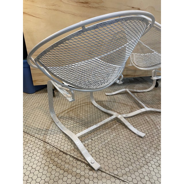 1950s Set of 3 Maurizio Tempestini Salterini Radar Springer Lounge Chairs Attributed For Sale In Tulsa - Image 6 of 8