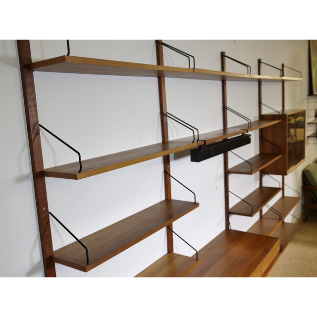 Mid-Century Modern Mid-Century Modern Shelving System in Teak by Poul Cadovius, 1960s For Sale - Image 3 of 18