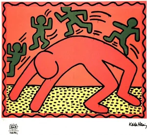 Keith Haring, Pop Art Composition, Print
