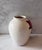 1970s Vintage 1970s Handmade Floral Embossed Ceramic Vase For Sale - Image 5 of 9