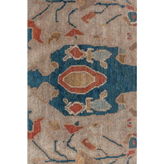 Persian Extraordinary Persian Antique Bibikabad Rug no. 10557 For Sale - Image 3 of 8