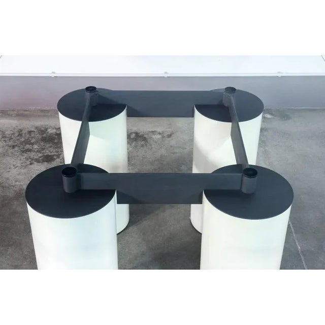 Metal Serenissimo Dining Table by Lella & Massimo Vignelli for Acerbis For Sale - Image 7 of 18