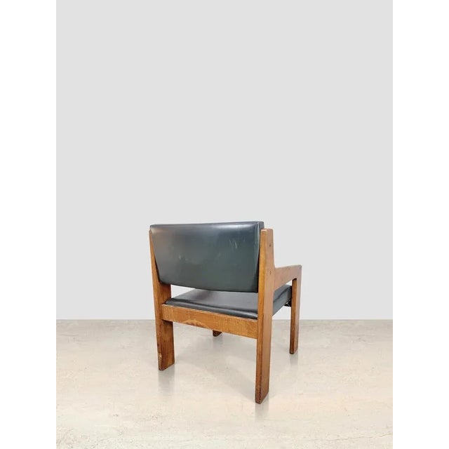 Freijo Armchair in Black For Sale - Image 4 of 5