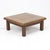 1960s Mid-Century Brutalist Coffee Table in Oak, 1960s For Sale - Image 5 of 9