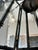 Vintage Iron Lantern Wall Sconces With Glass Seeded Panels - a Pair For Sale - Image 14 of 17