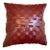Contemporary Vegan Leather Basketweave Euro Cover For Sale