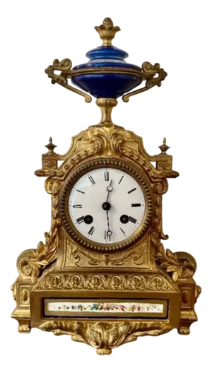 Antique French Ormolu Mantle Clock, 1860s