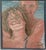 2000 - 2009 Rare Mical Aloni 'seventh Heaven" Couple in Love Embroidery Portrait - Israeli For Sale - Image 5 of 11