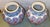 Pink Vintage Pair of Chinese Hand-Painted Vases For Sale - Image 8 of 10
