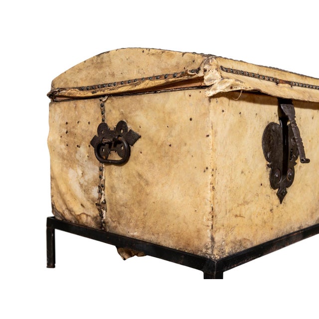 Antique Italian Trunk For Sale - Image 6 of 8