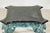 Late 20th Century Verdigris Bronze Side Table with Mythological Figures & Black Marble Top For Sale - Image 10 of 18