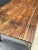 Vintage Rustic Wood Farmhouse Table For Sale - Image 10 of 13