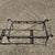 Metal Vintage Salterini Art Nouveau Wrought Iron Garden Patio Rectangular Coffee Table For Sale - Image 7 of 12